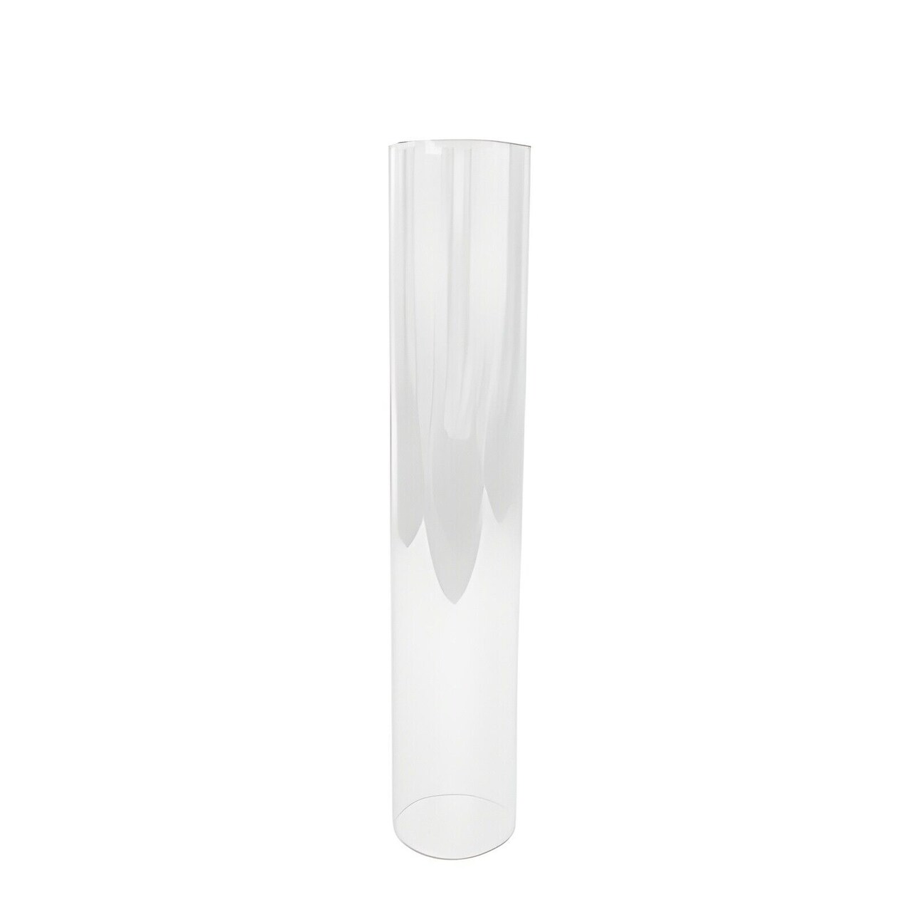 2 Clear 10" Cylinder Glass Hurricane Candle Holder Shades Party Events Supplies